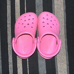 Pink Toddler Crocs